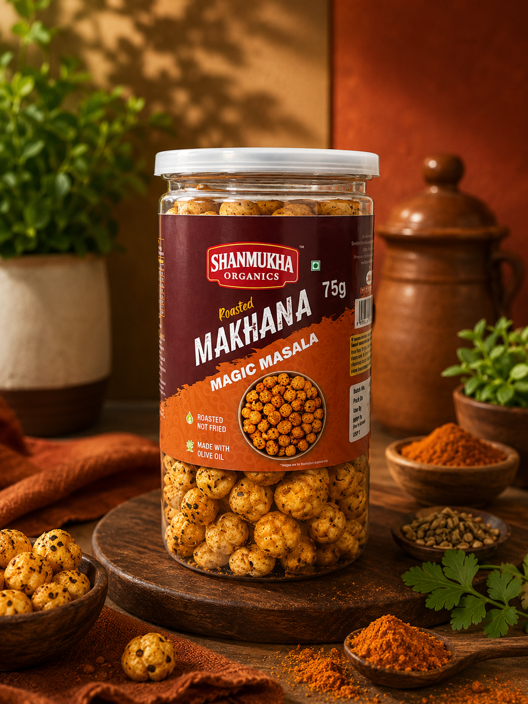 Roasted and Flavoured Makhana